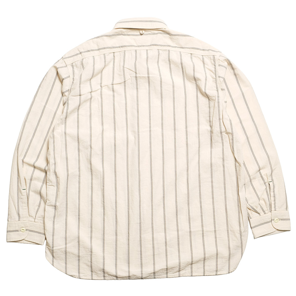 BURGUS PLUS - Stripe Chambray Work Shirt - Wide Silhouette - HBP