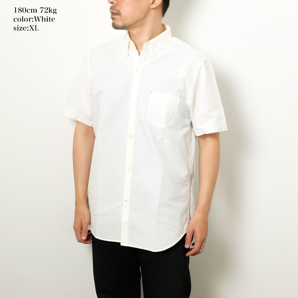 BURGUS PLUS S/S Oxford BD Shirt HBP-303BS