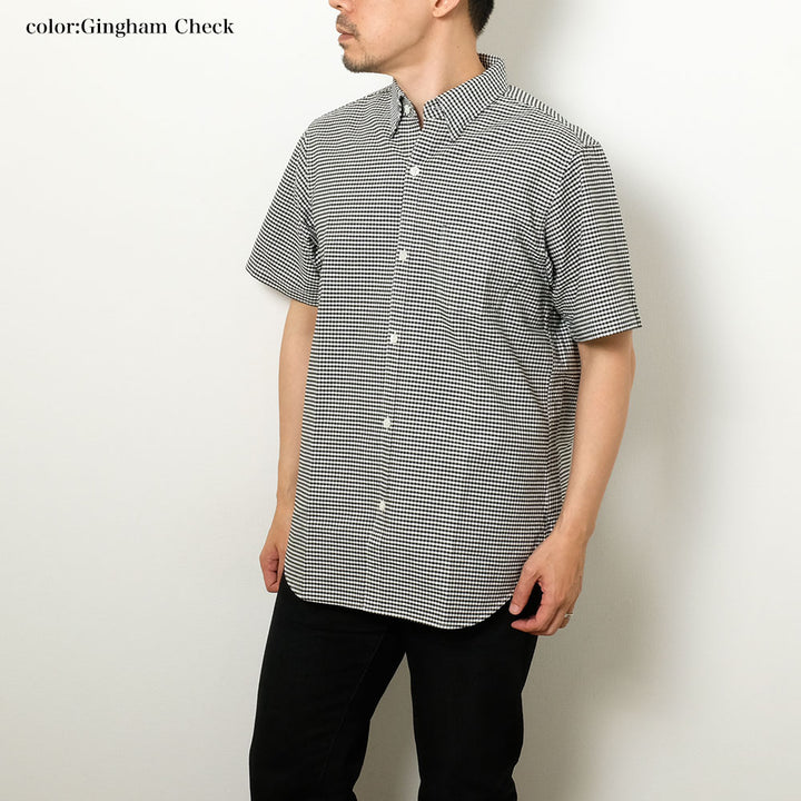 BURGUS PLUS S/S Oxford BD Shirt HBP-303BS