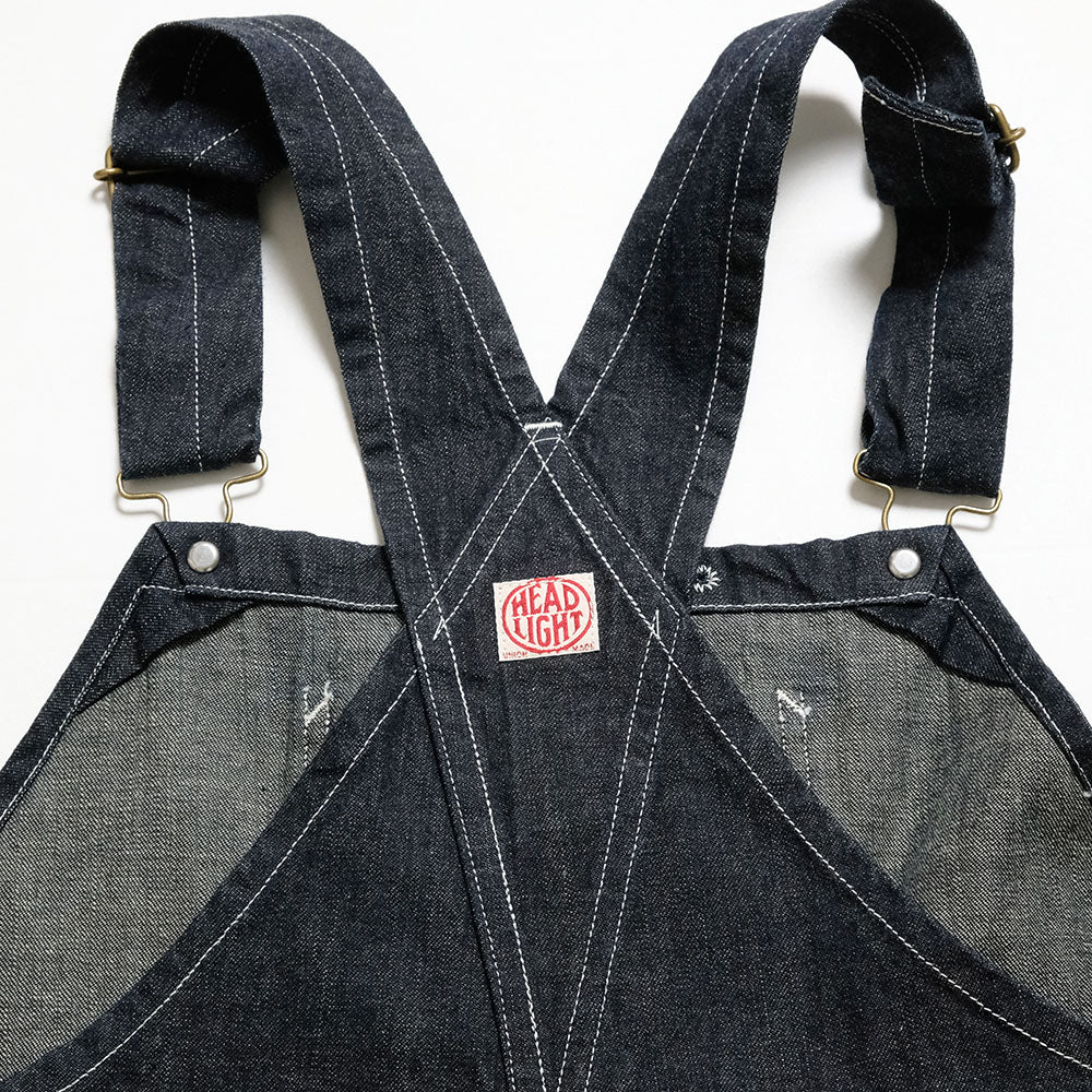 HEADLIGHT - 9.5oz. SPECIAL WEAVE DENIM HIGH BACK OVERALLS - HD42611