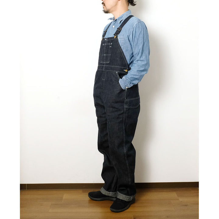 HEADLIGHT - 9.5oz. SPECIAL WEAVE DENIM HIGH BACK OVERALLS - HD42611