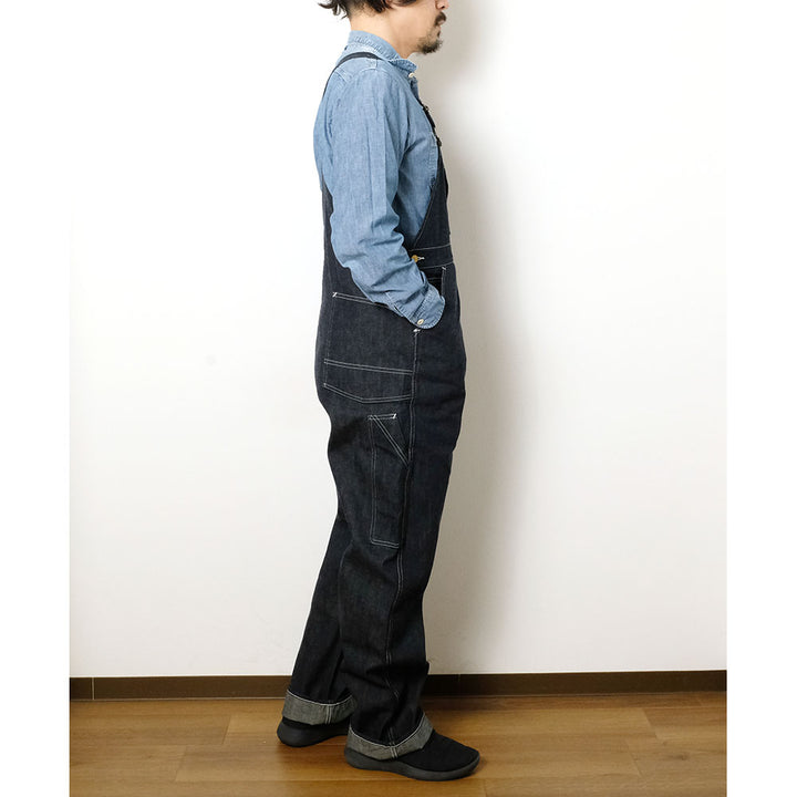 HEADLIGHT - 9.5oz. SPECIAL WEAVE DENIM HIGH BACK OVERALLS - HD42611