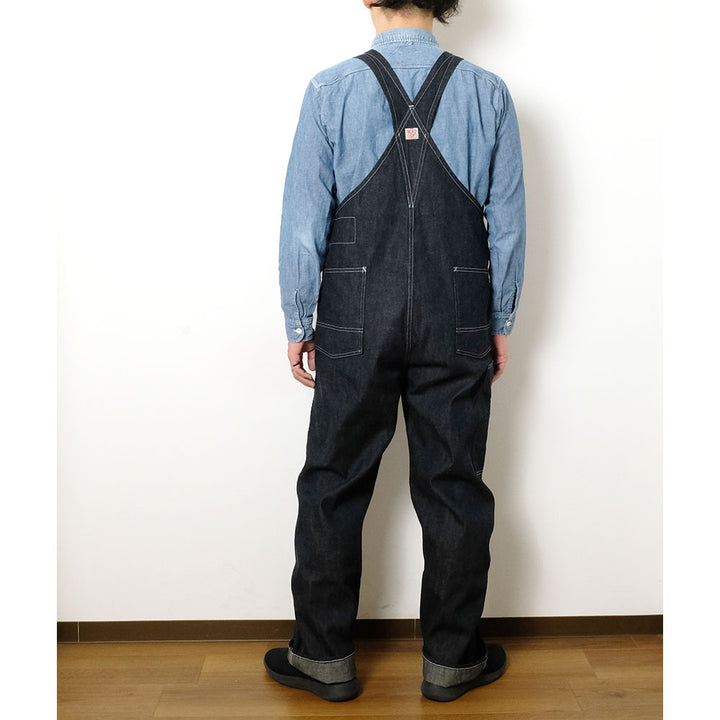 HEADLIGHT - 9.5oz. SPECIAL WEAVE DENIM HIGH BACK OVERALLS - HD42611