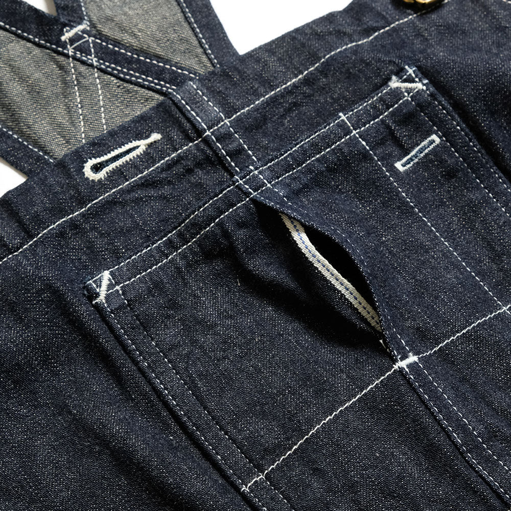 HEADLIGHT - 9.5oz. SPECIAL WEAVE DENIM HIGH BACK OVERALLS - HD42611