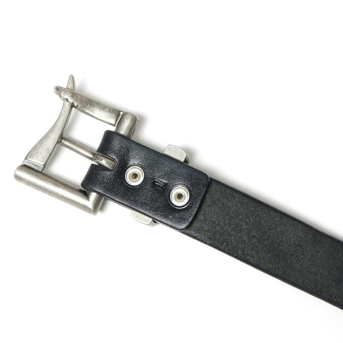 BARNS - TOCHIGI LEATHER BELT FIREMAN BUCKLE - LE-4053