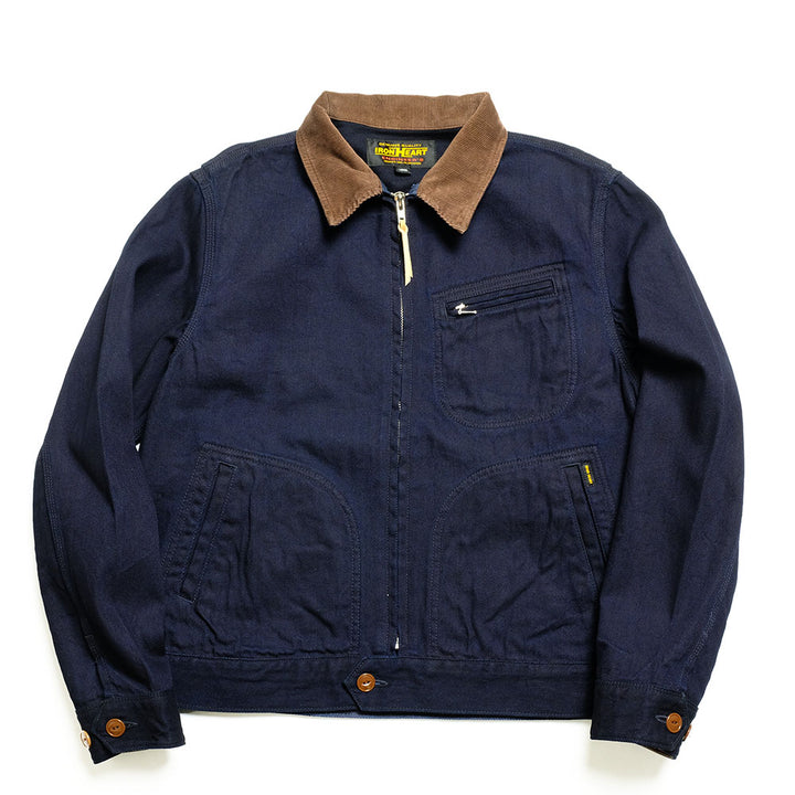 IRON HEART - INDIGO CALZE WORK JACKET - IHJ-143