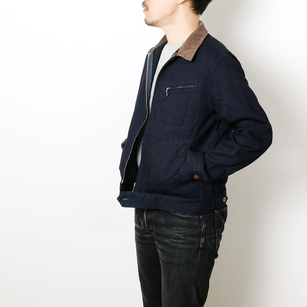 IRON HEART - INDIGO CALZE WORK JACKET - IHJ-143