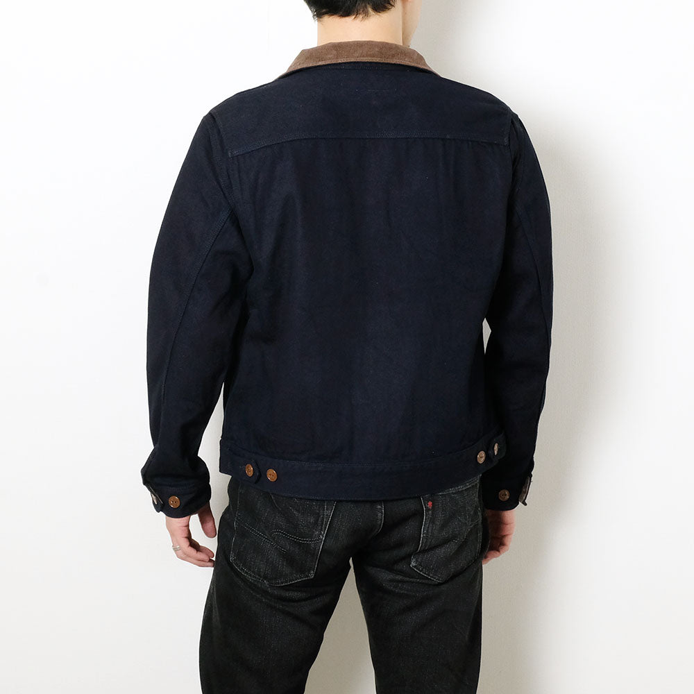 IRON HEART - INDIGO CALZE WORK JACKET - IHJ-143