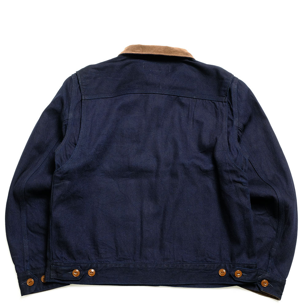 IRON HEART - INDIGO CALZE WORK JACKET - IHJ-143