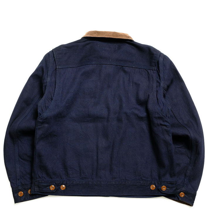 IRON HEART - INDIGO CALZE WORK JACKET - IHJ-143