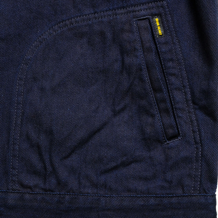 IRON HEART - INDIGO CALZE WORK JACKET - IHJ-143