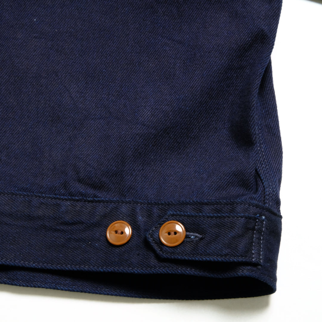 IRON HEART - INDIGO CALZE WORK JACKET - IHJ-143