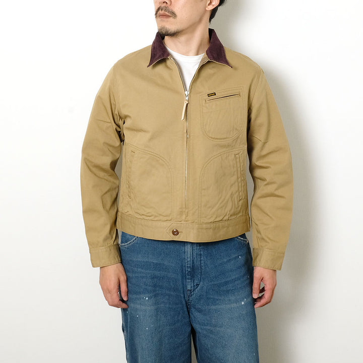 IRON HEART - 12oz KURASHIKIZOME® TWILL WORK JACKET - IHJ-144