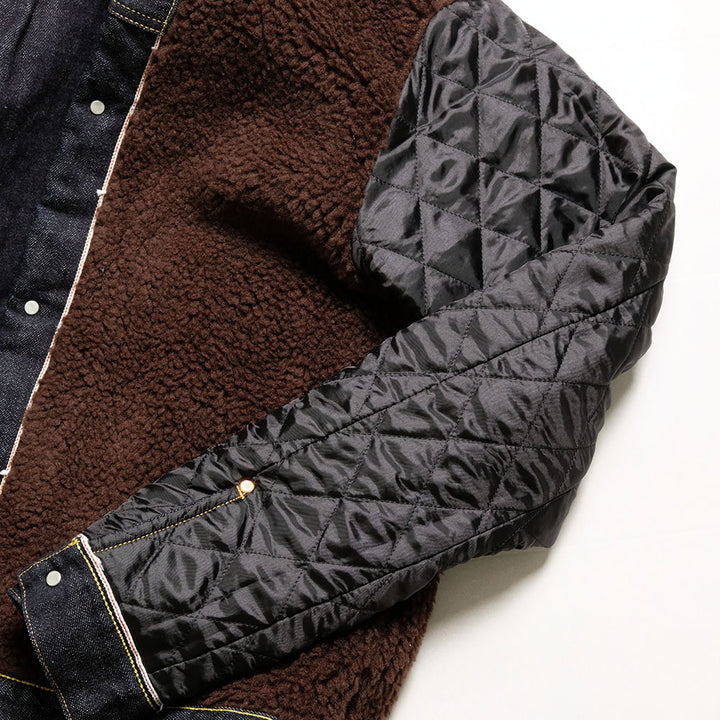 IRON HEART - 16oz SELVEDGE DENIM FLEECE LINED TYPE II - IHJ-151