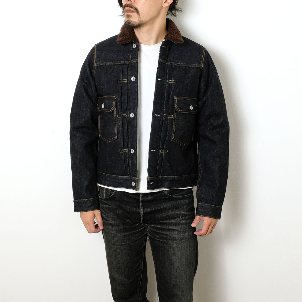 IRON HEART - 16oz SELVEDGE DENIM FLEECE LINED TYPE II - IHJ-151