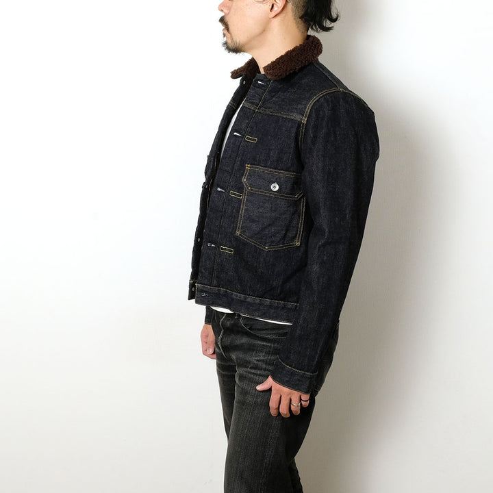 IRON HEART - 16oz SELVEDGE DENIM FLEECE LINED TYPE II - IHJ-151