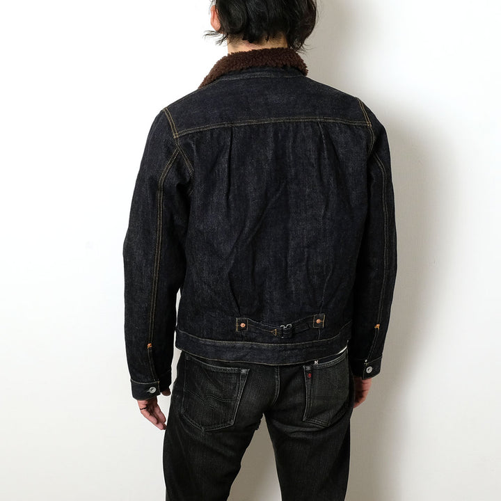 IRON HEART - 16oz SELVEDGE DENIM FLEECE LINED TYPE II - IHJ-151