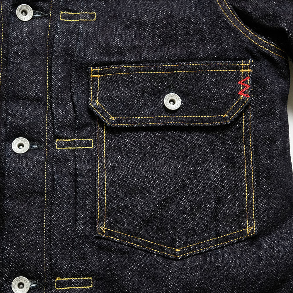 IRON HEART - 16oz SELVEDGE DENIM FLEECE LINED TYPE II - IHJ-151