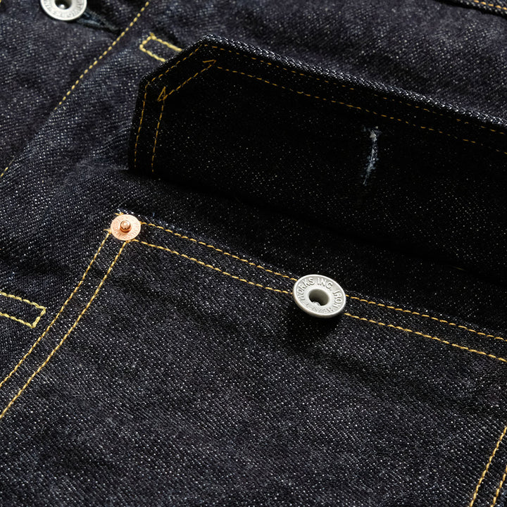 IRON HEART - 16oz SELVEDGE DENIM FLEECE LINED TYPE II - IHJ-151