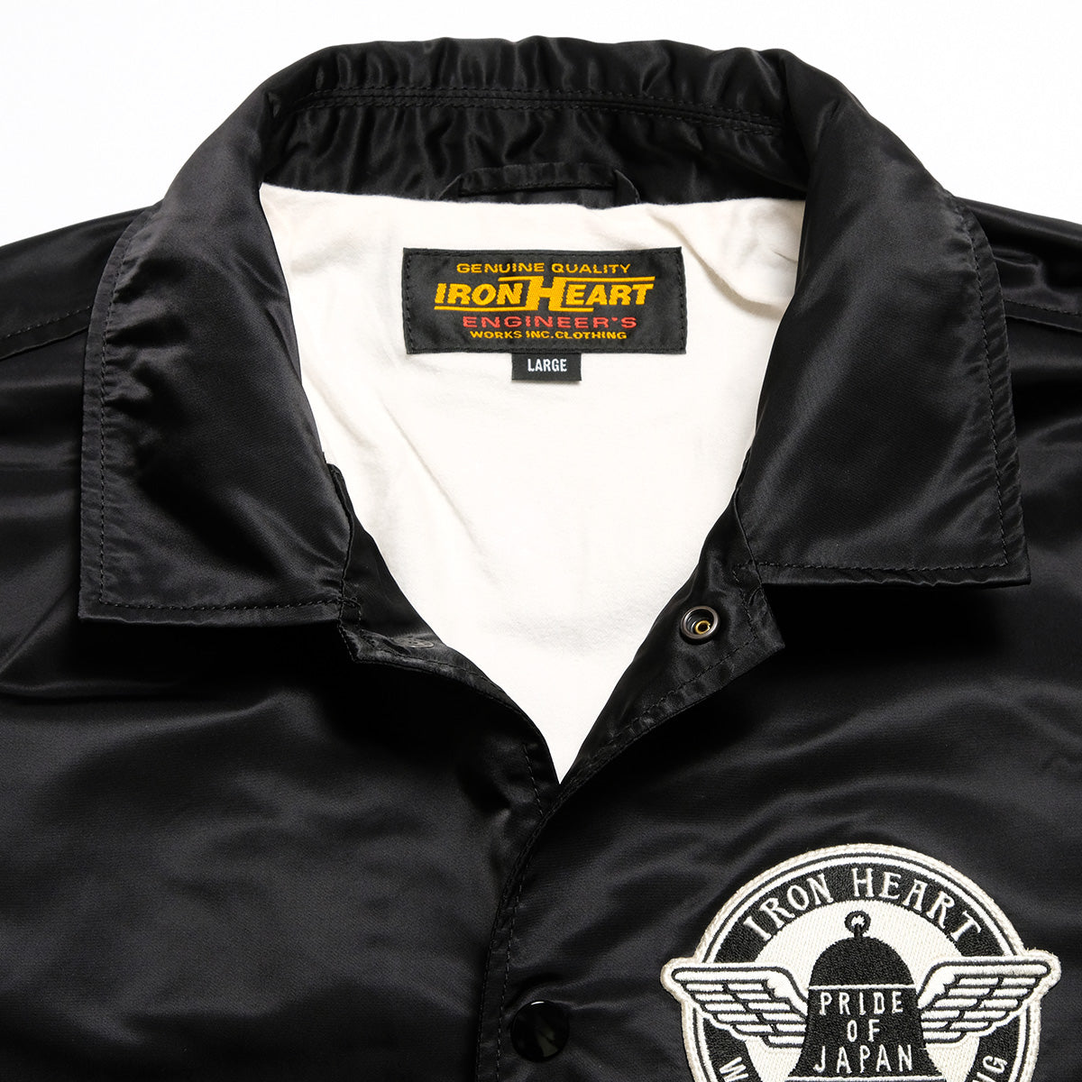 INHERIT コーチジャケット SAVE THE CULTURE (BOX) Coach JKT【ナイロンコーチジャケット