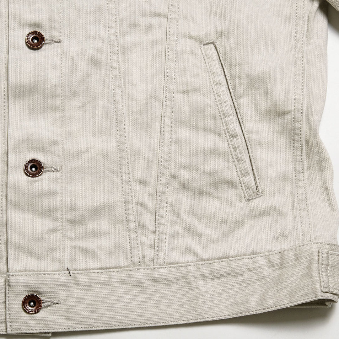 IRON HEART - Pique Trucker Jacket - IHJ-162