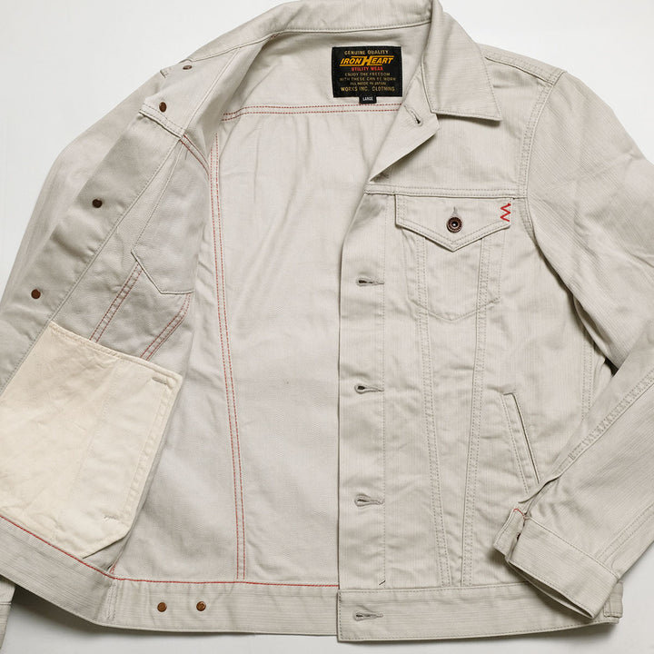 IRON HEART - Pique Trucker Jacket - IHJ-162