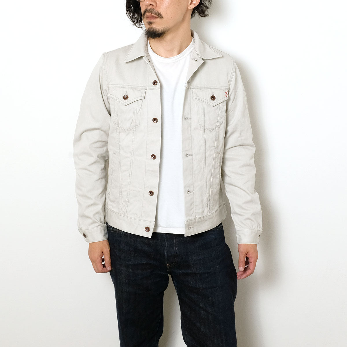 IRON HEART - Pique Trucker Jacket - IHJ-162 – HINOYA Online Store
