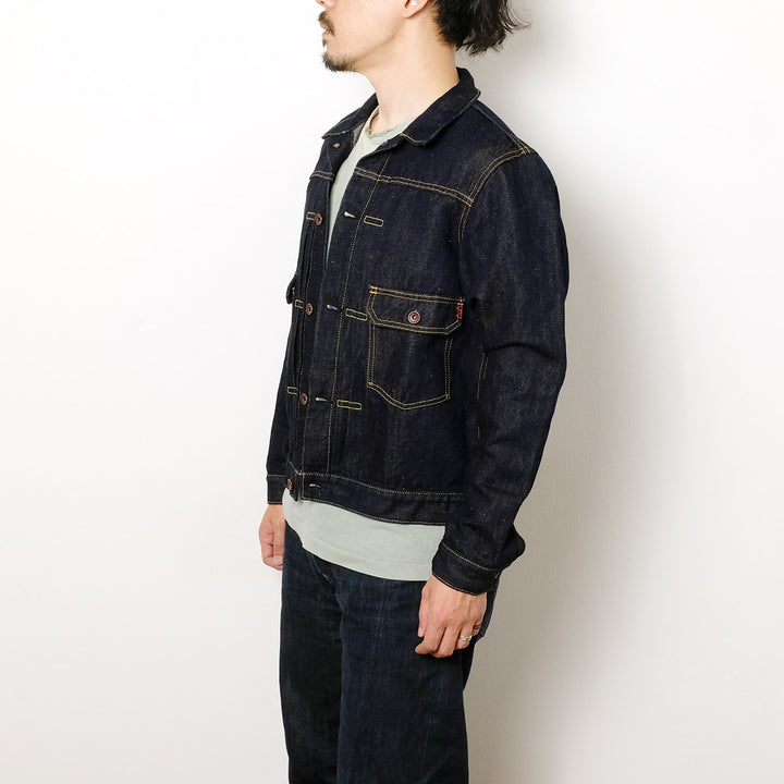 IRON HEART - 14oz Linen Denim 2nd Type Jacket - IHJ-163
