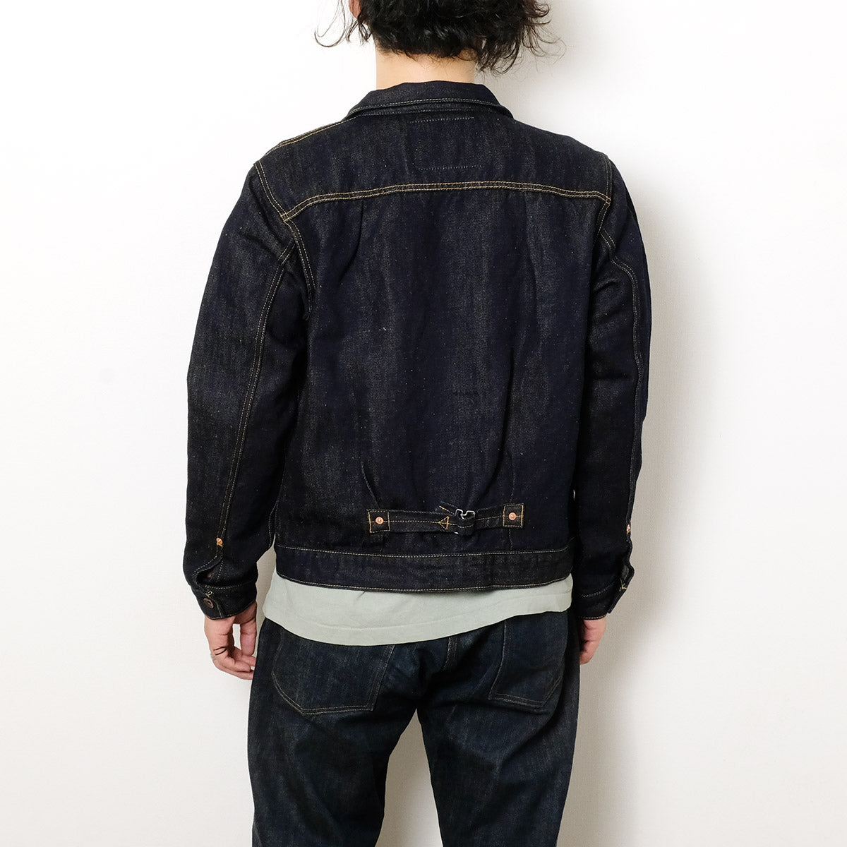 IRON HEART - 14oz Linen Denim 2nd Type Jacket - IHJ-163 – HINOYA
