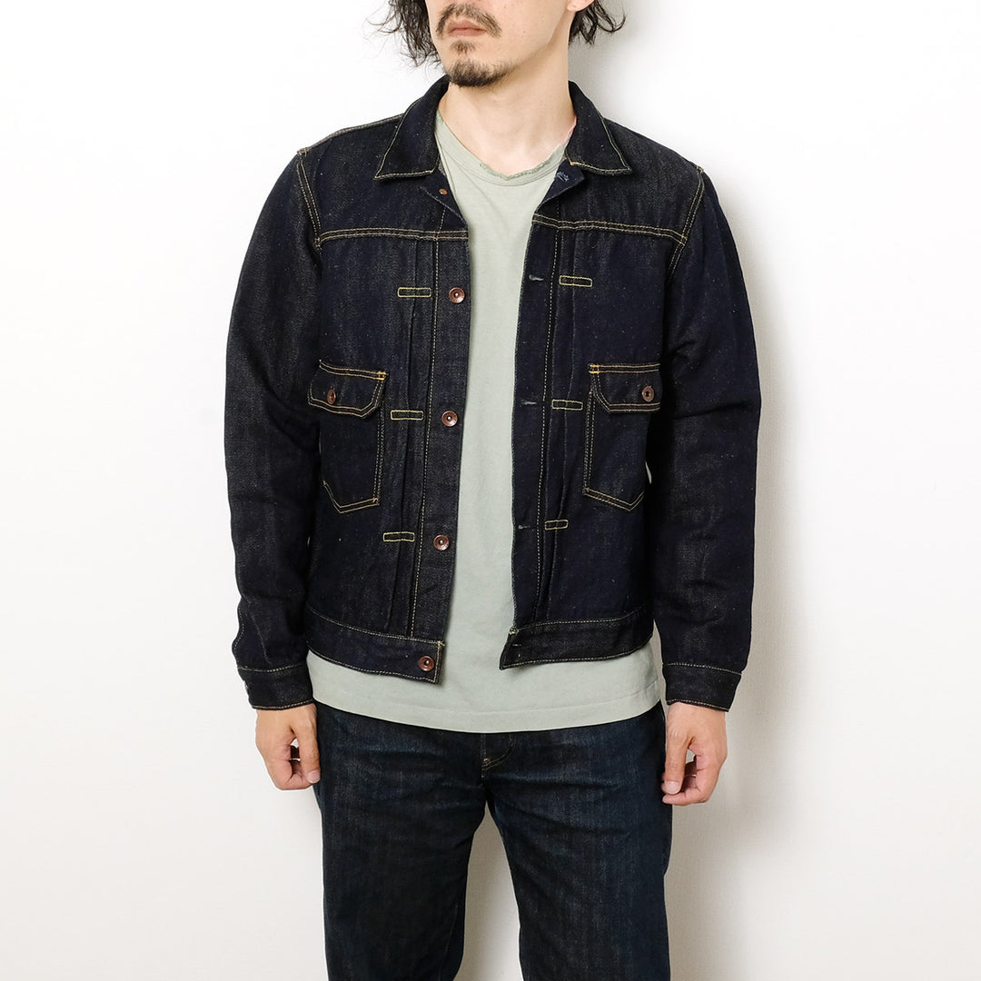 IRON HEART - 14oz Linen Denim 2nd Type Jacket - IHJ-163