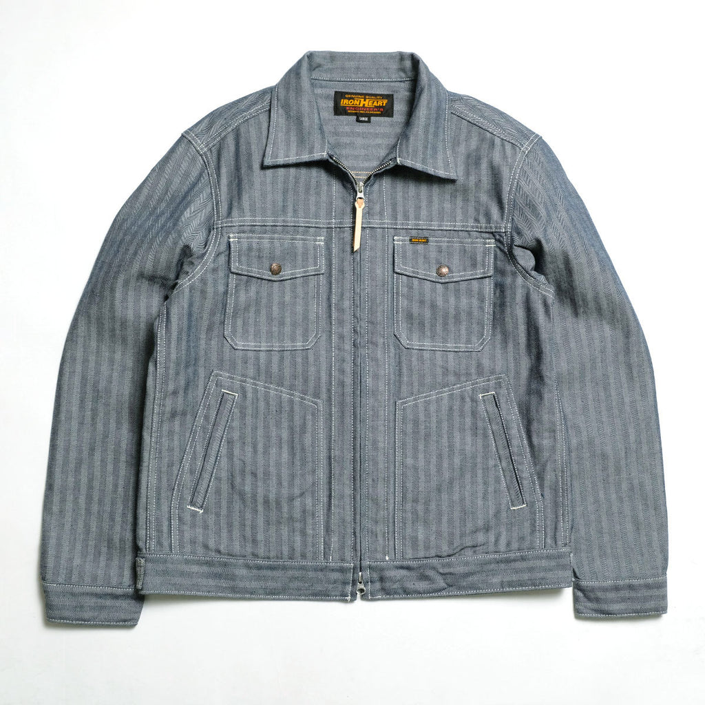 IRON HEART - Herringbone Work Jacket - IHJ-164 – HINOYA Online Store