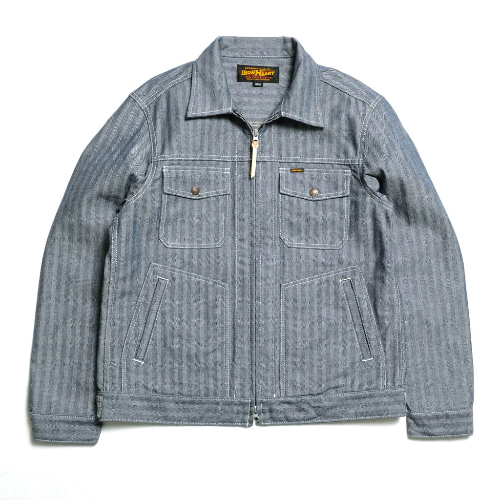 IRON HEART - Herringbone Work Jacket - IHJ-164 – HINOYA Online Store