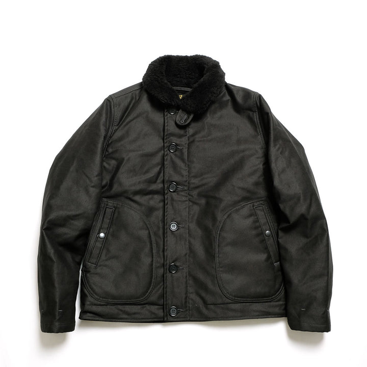 IRON HEART - WHIPCORD N-1 TYPE DECK JACKET - IHM-35
