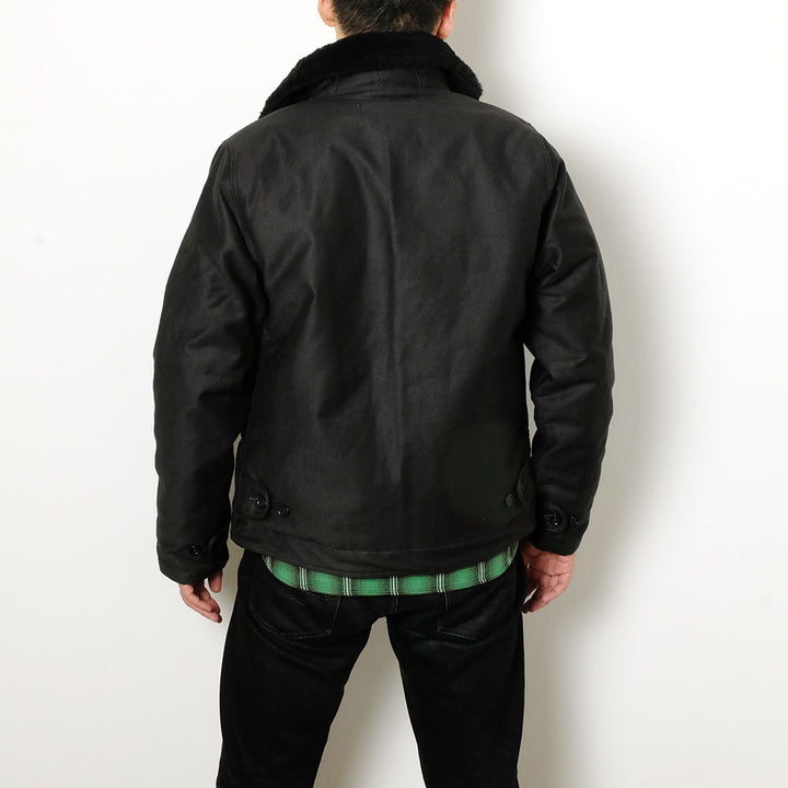 IRON HEART - WHIPCORD N-1 TYPE DECK JACKET - IHM-35