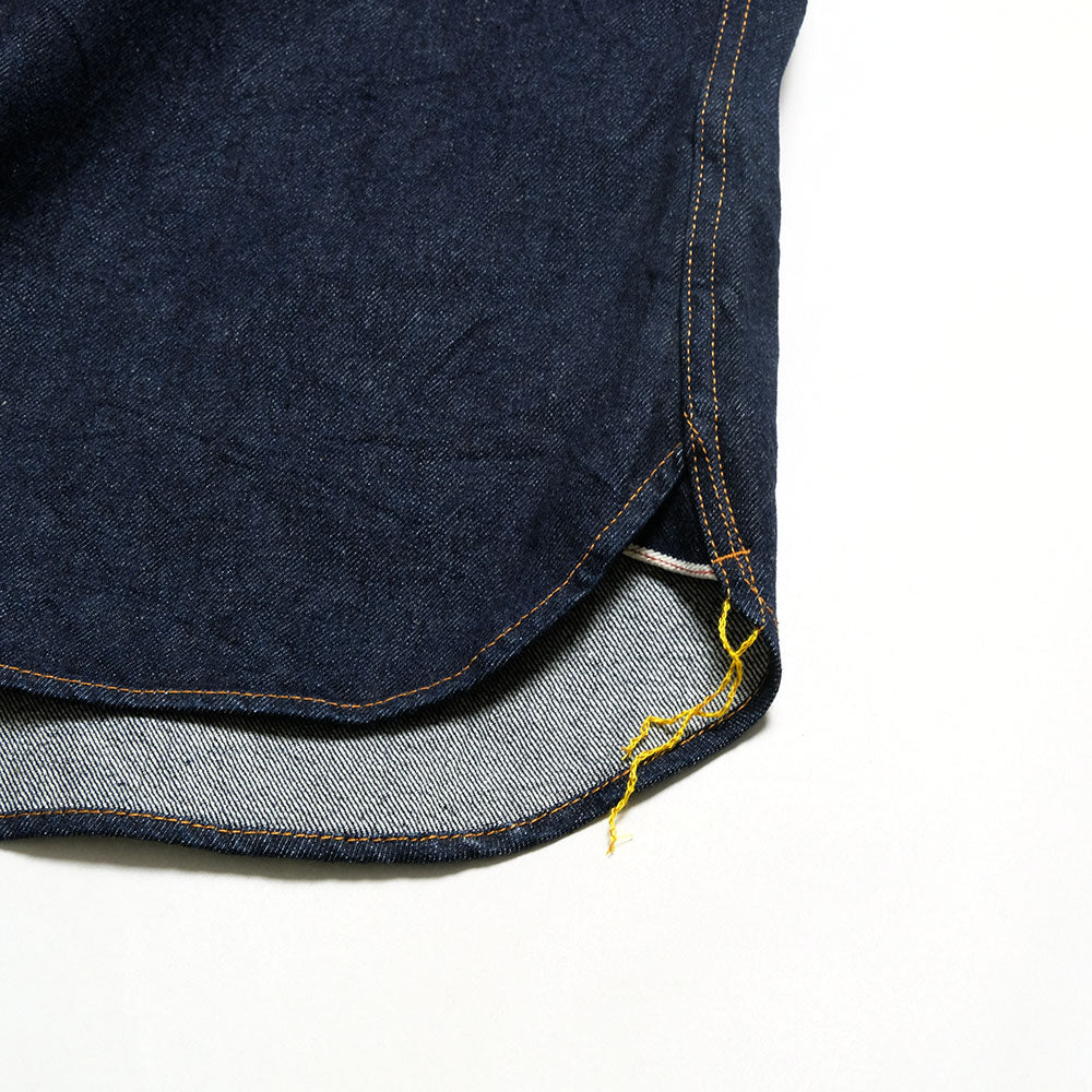 IRON HEART - 12oz SELVEDGE DENIM WESTERN SHIRT - IHSH-33
