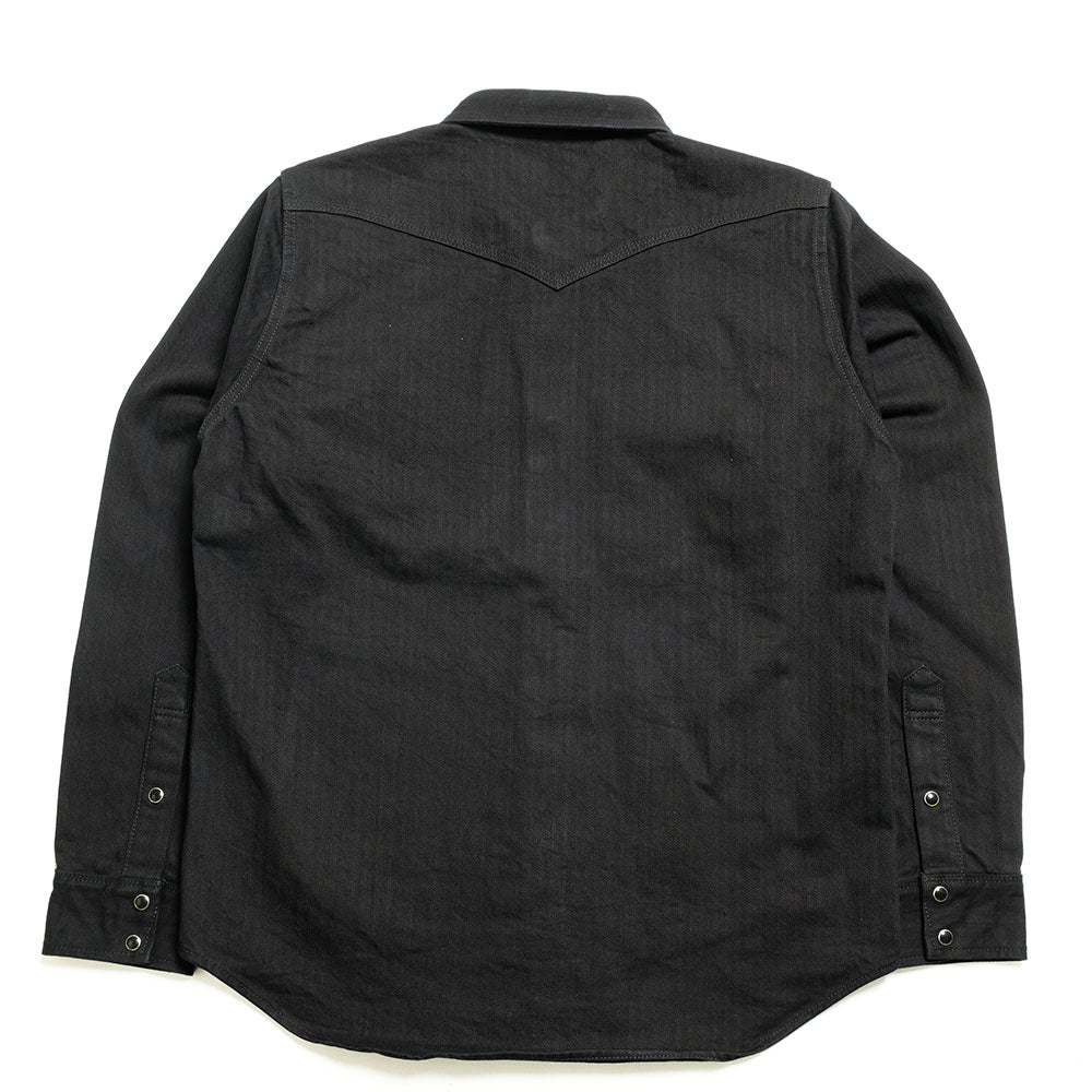 IRON HEART - HERRINGBONE C.P.O SHIRT - IHSH-410