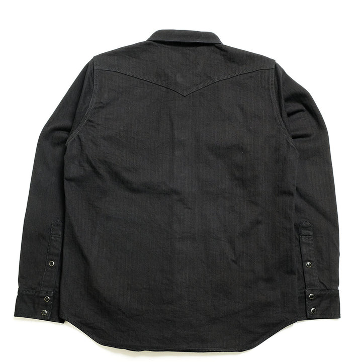 IRON HEART - HERRINGBONE C.P.O SHIRT - IHSH-410