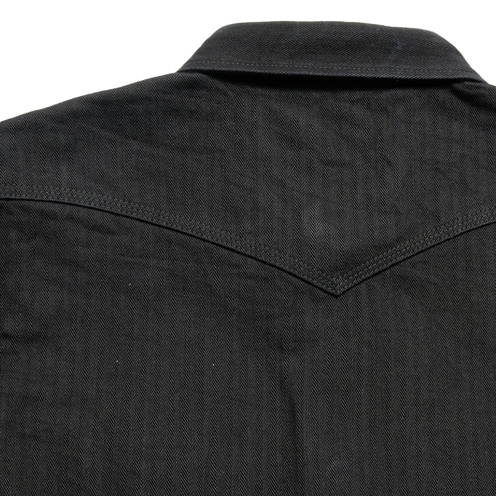 IRON HEART - HERRINGBONE C.P.O SHIRT - IHSH-410