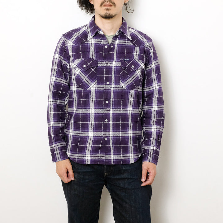 IRON HEART - Spring Flannel Western Shirt - IHSH-439