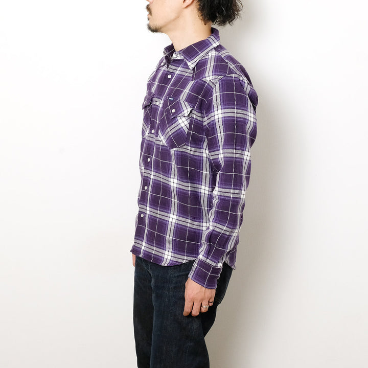 IRON HEART - Spring Flannel Western Shirt - IHSH-439
