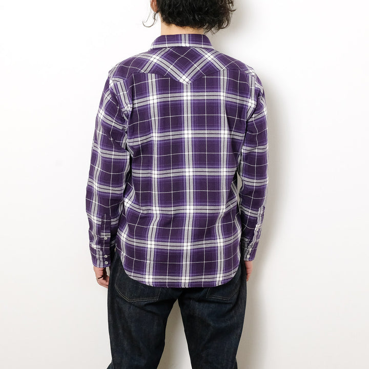 IRON HEART - Spring Flannel Western Shirt - IHSH-439
