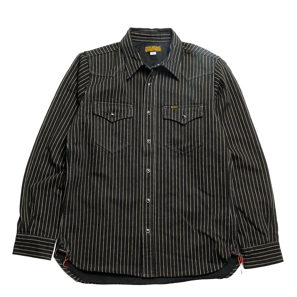 IRON HEART - 12oz WABASH WESTERN SHIRT - IHSH-62