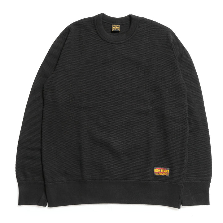 IRON HEART - Heavyweight Thermal Crewneck Sweatshirt - IHSW-86