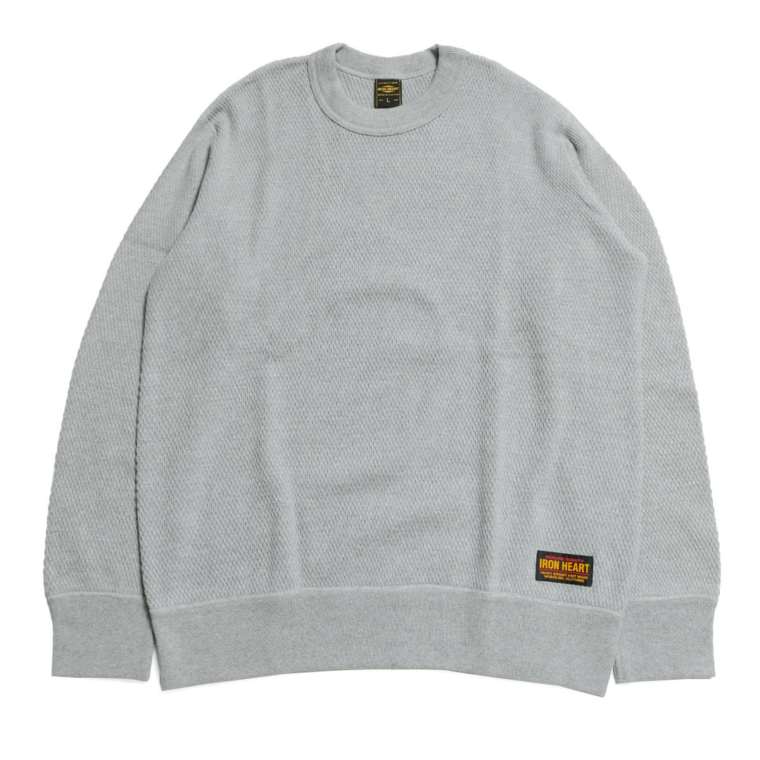 IRON HEART - Heavyweight Thermal Crewneck Sweatshirt - IHSW-86