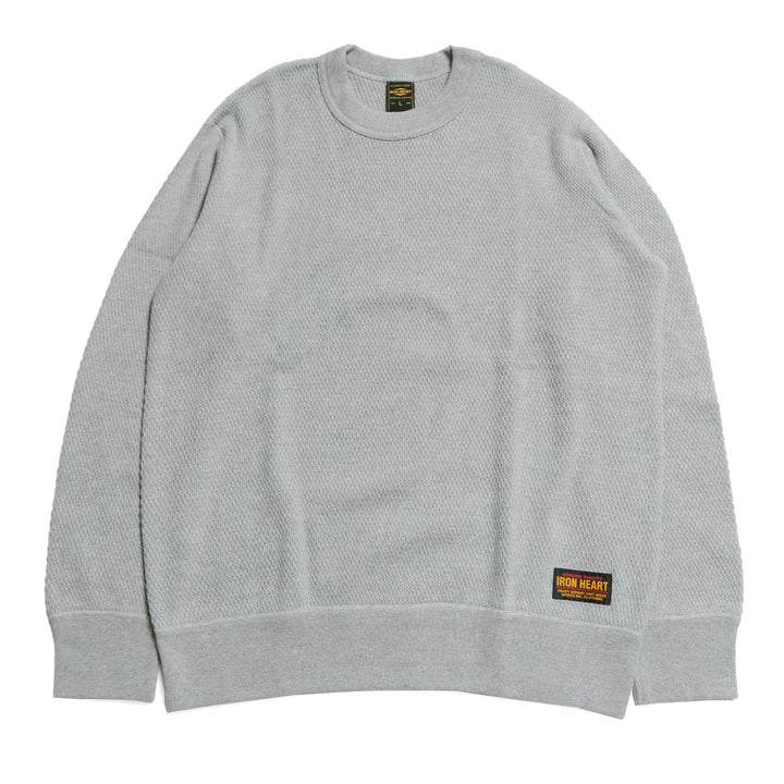 IRON HEART - Heavyweight Thermal Crewneck Sweatshirt - IHSW-86