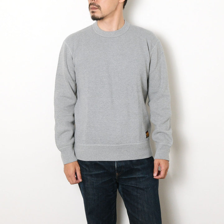 IRON HEART - Heavyweight Thermal Crewneck Sweatshirt - IHSW-86