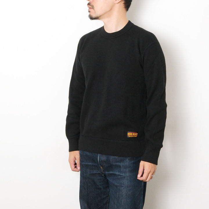 IRON HEART - Heavyweight Thermal Crewneck Sweatshirt - IHSW-86