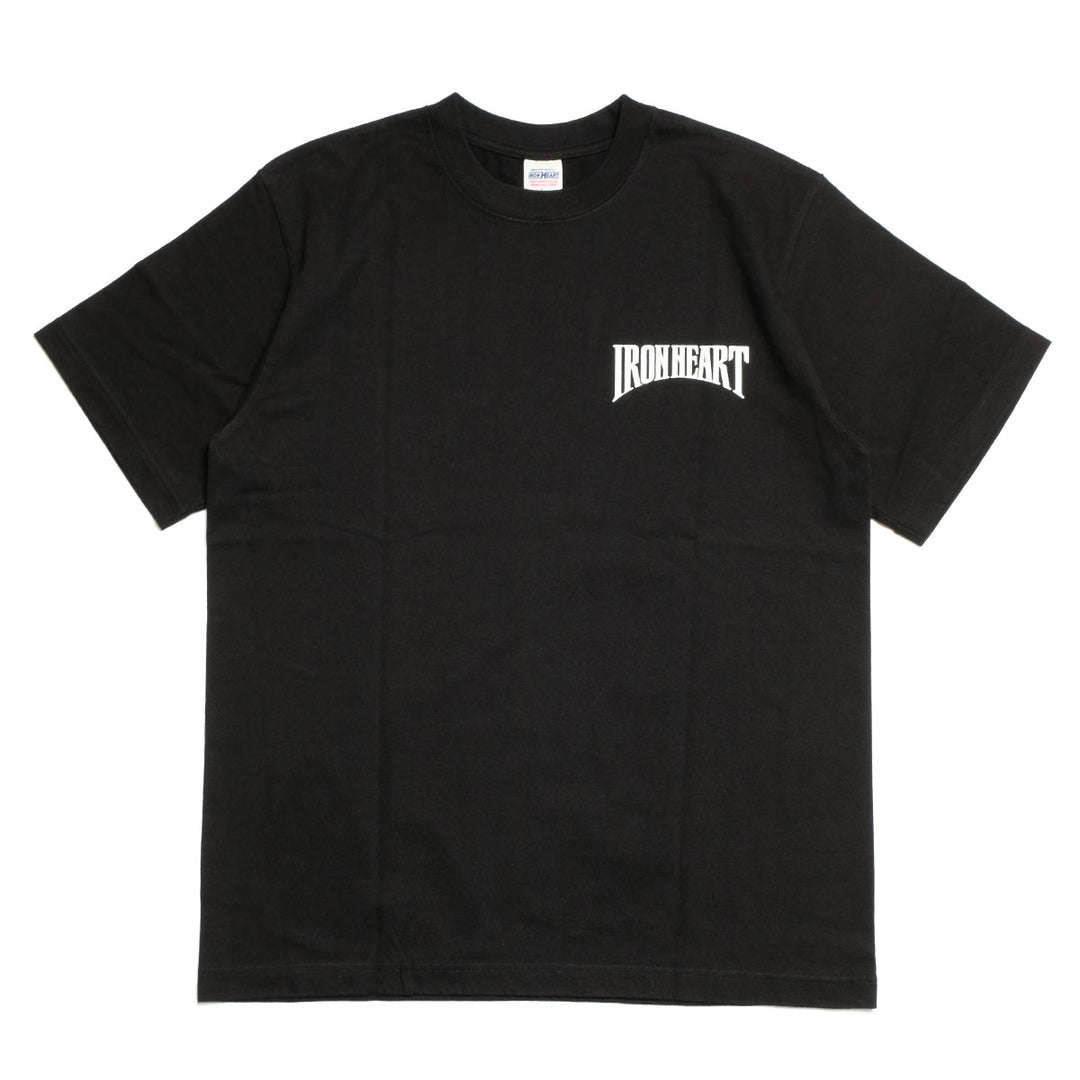IRON HEART - 7.5oz HEAVY BODY PRINT T-SHIRT - Riding Pattern - IHT-2601