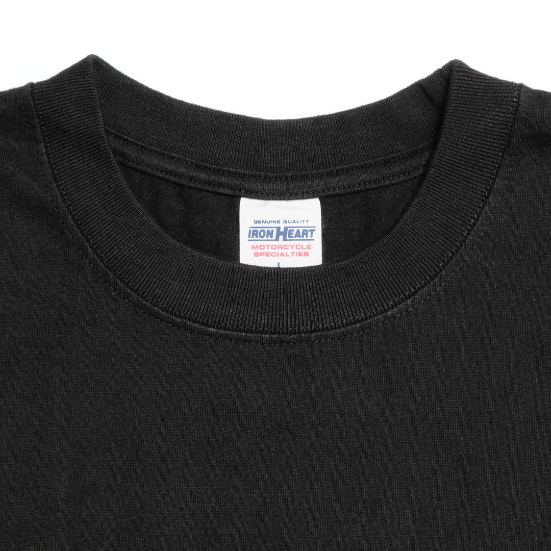 IRON HEART - 7.5oz HEAVY BODY PRINT T-SHIRT - Riding Pattern - IHT-2601