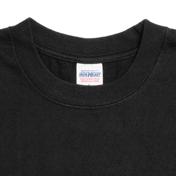 IRON HEART - 7.5oz HEAVY BODY PRINT T-SHIRT - Riding Pattern - IHT-2601